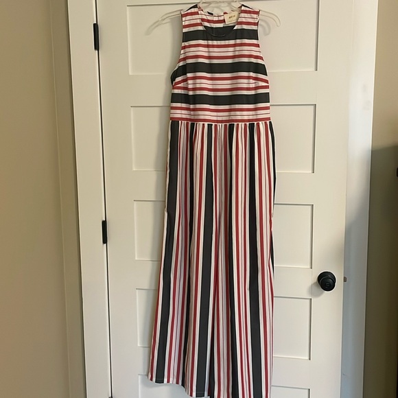 Maeve Anthropologie Striped Wide-leg Jumpsuit - Picture 2 of 8